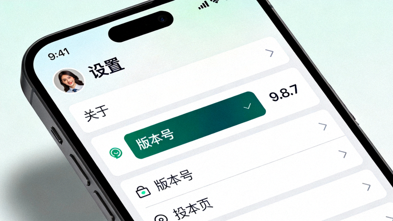 检查Telegram应用版本步骤截图 - 展示设置菜单中的版本号信息